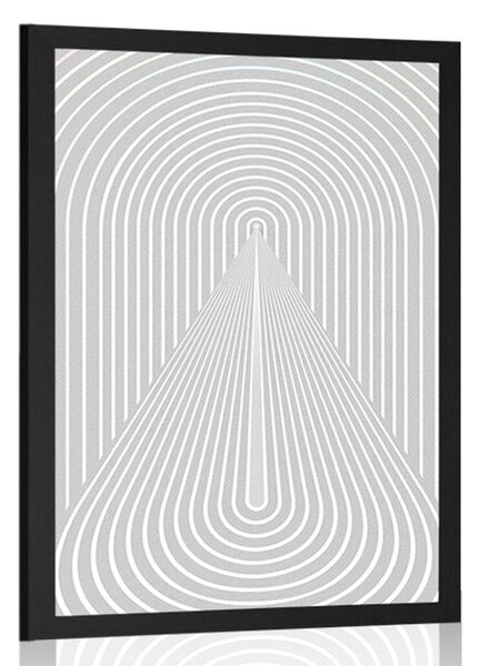 Plakat perspektiva duge Mid-Century