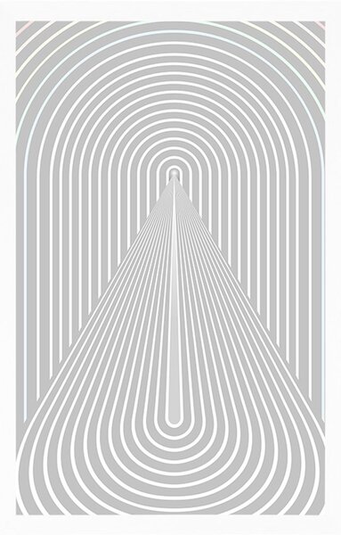 Plakat perspektiva duge Mid-Century