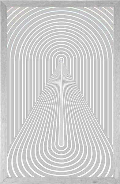 Plakat perspektiva duge Mid-Century