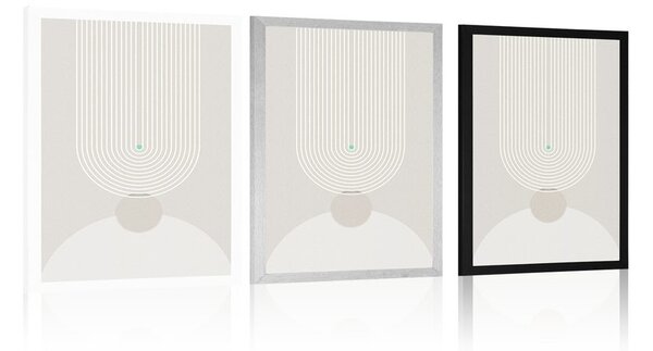 Plakat moderni uzorci Mid-Century