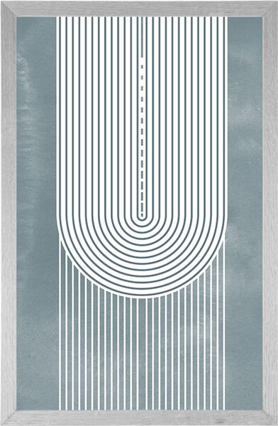 Plakat boho duga Mid-Century