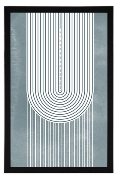 Plakat boho duga Mid-Century