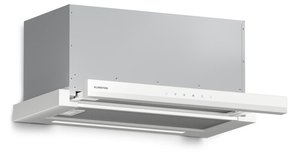 Klarstein Velaire izvlačna napa 60 cm, Elegantna, minimalistička, snažna, EEC A++, 896 m³/h