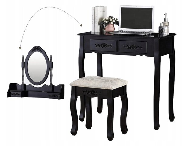 Toaletni stol i tabure - Lisa Black