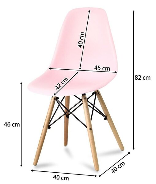 Stolica OUTLET - Oslo Pink