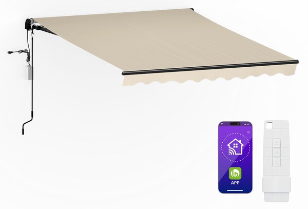 Blumfeldt CloudShade tenda, Pametna kontrola, UV zaštita, Montaža na zid