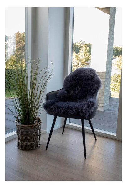 Antracitno sivo sintetičko krzno 50x85 cm – House Nordic