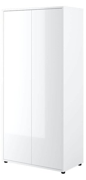 Ormar Concept Pro Lenart AH156Sjajno bijela, Bijela, 218x101x55cm, Porte guardarobaVrata ormari: Klasična vrata