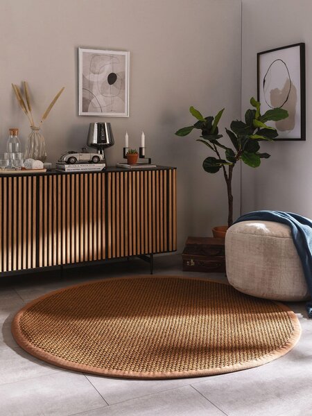 Tepih Greta Light Brown Round