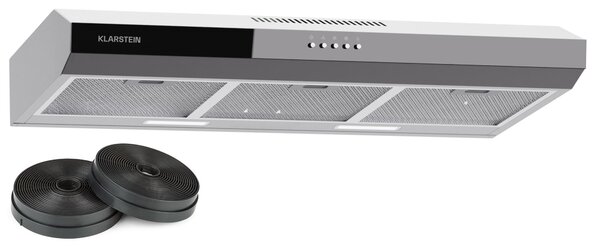 Klarstein Contempo 90, napa, 90 cm, podkabinet, 200 m³/h, LED, akril, nehrđajući čelik