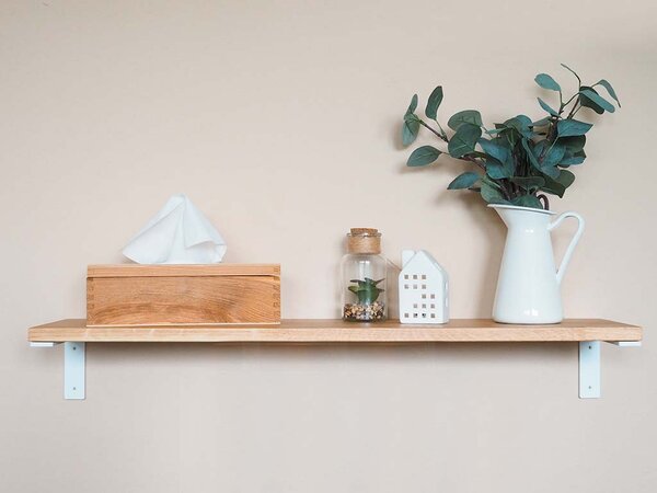 ATMOWOOD Polica od hrastovine 80 cm
