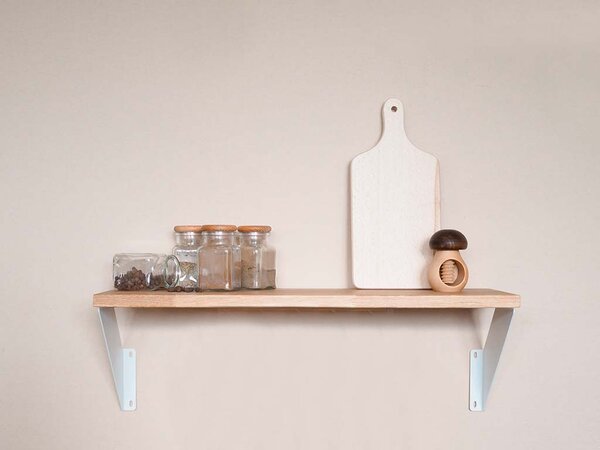 ATMOWOOD Polica od hrastovine 60 cm