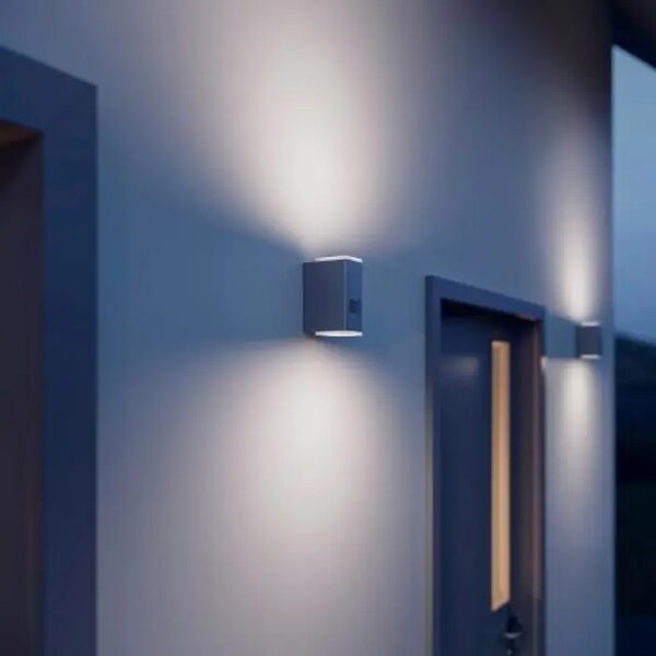 LED VANJSKA ZIDNA SVJETILJKA SA SENZOROM L 930 S ANTRACIT 9,3W 3000K 457lm L930 S ANT