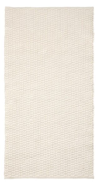 Krem ručno rađena staza od mješavine pamuka 70x140 cm Mascarell – Kave Home