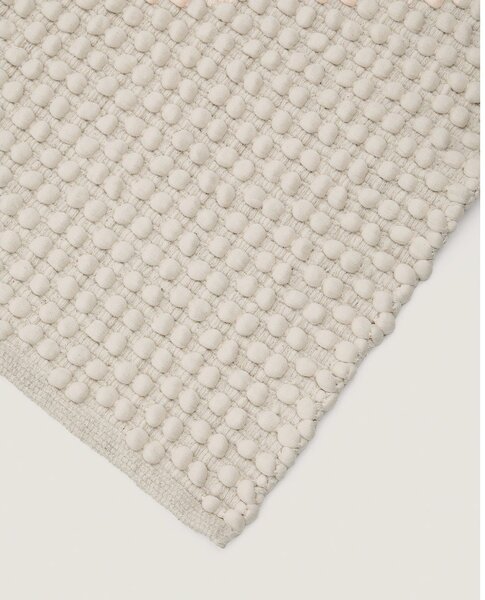 Krem ručno rađena staza od mješavine pamuka 70x140 cm Mascarell – Kave Home