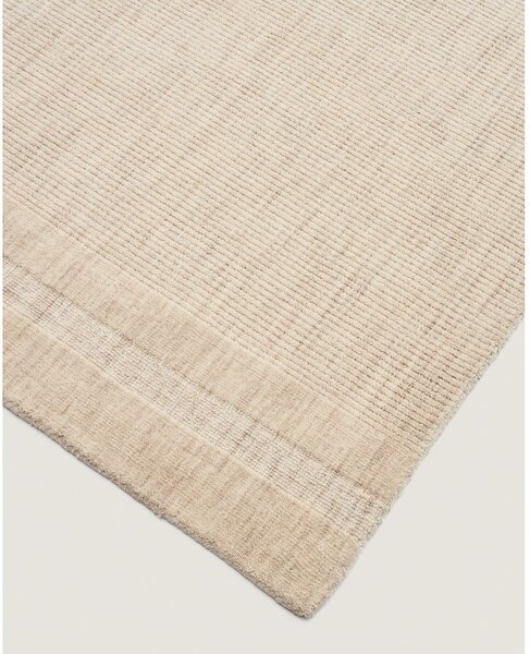 Krem ručno rađen vunen tepih 200x300 cm Dalena – Kave Home