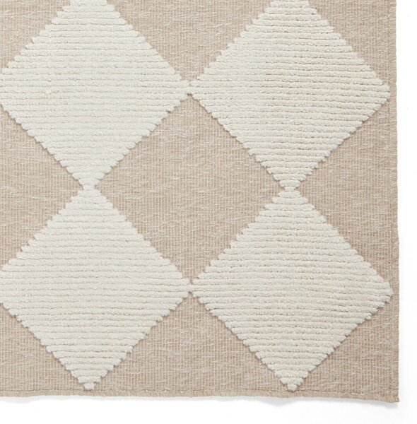 Bijeli/bež periv tepih 160x230 cm Lyna Beige&White – Think Rugs