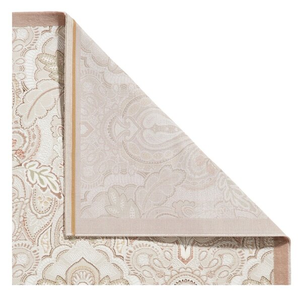 Krem tepih 120x170 cm Damask Bronze – Think Rugs