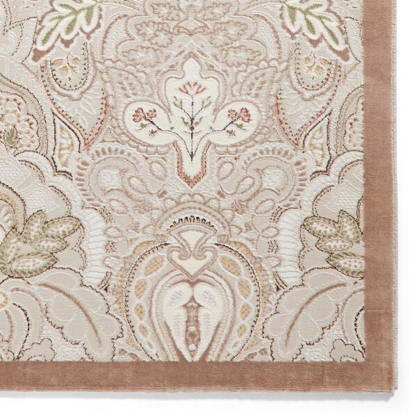 Krem tepih 120x170 cm Damask Bronze – Think Rugs