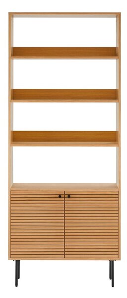 Biblioteka u dekoru hrasta u prirodnoj boji 80x200 cm Kyoto – House Nordic