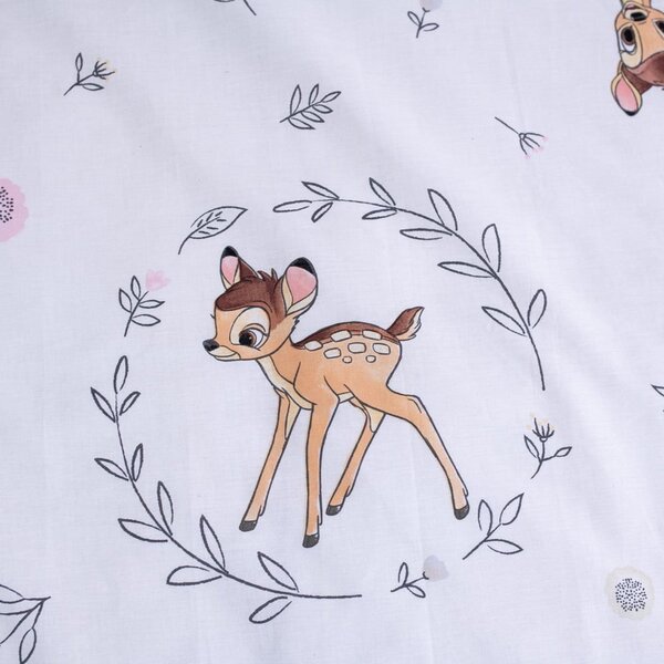 Pamučna dječja posteljina za dječji krevetić 100x135 cm Bambi "Beige" – Jerry Fabrics