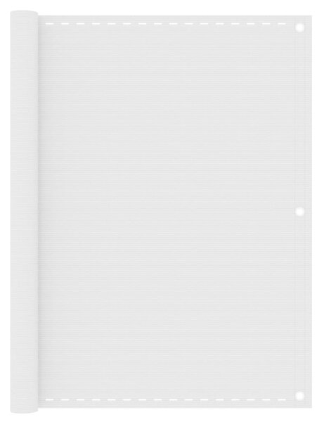VidaXL Balkonski zastor bijeli 120 x 400 cm HDPE