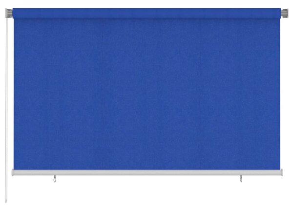VidaXL Vanjska roleta za zamračivanje 240 x 140 cm plava HDPE