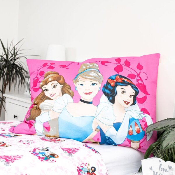 Pamučna dječja posteljina za krevet za jednu osobu 140x200 cm Princezny "Heart" – Jerry Fabrics