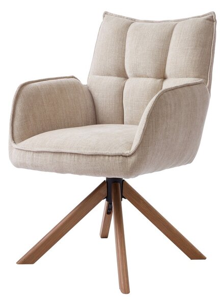 Krem podstavljene blagovaonske stolice u setu 2 kom Marilla – Unique Furniture
