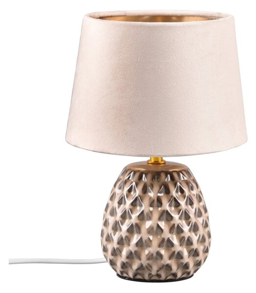 Bež stolna lampa (visina 27 cm) Ariana – Reality