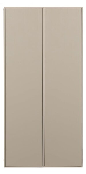 Krem modularni garderobni ormar od masivnog bora 100x200 cm Daily – vtwonen