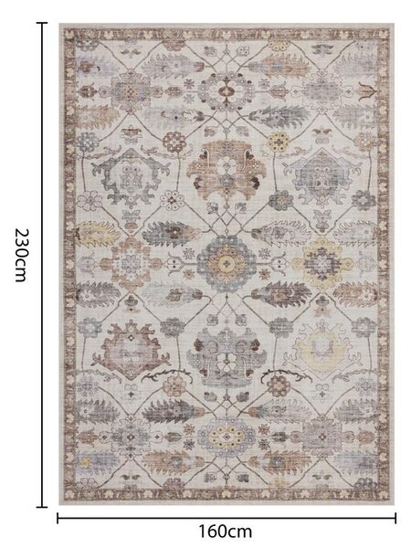 Tepih Flanel Multi Beige