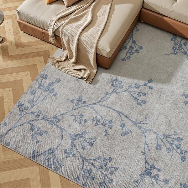 Tepih Script Light Blue