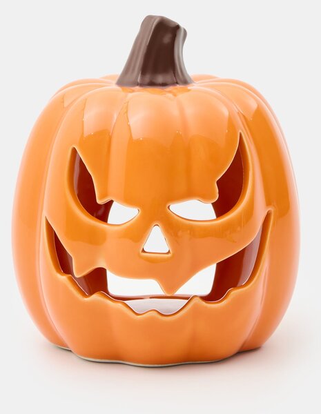 Sinsay - Keramički lampion za Halloween za lučicu u obliku bundeve