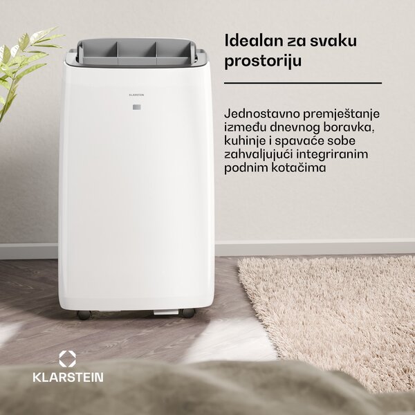 Klarstein Grandbreeze mobilni klima uređaj | 16000 BTU | 40 cm | 82 m² | Energetski razred A