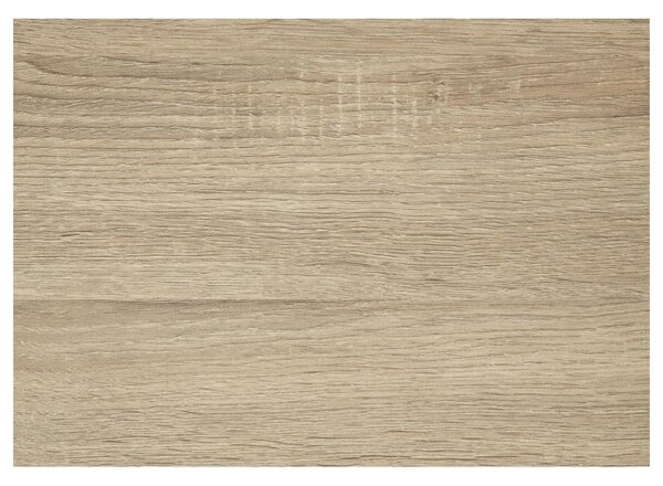 Crno/prirodna polica za knjige u dekoru hrasta 114x78 cm Seaford - Actona