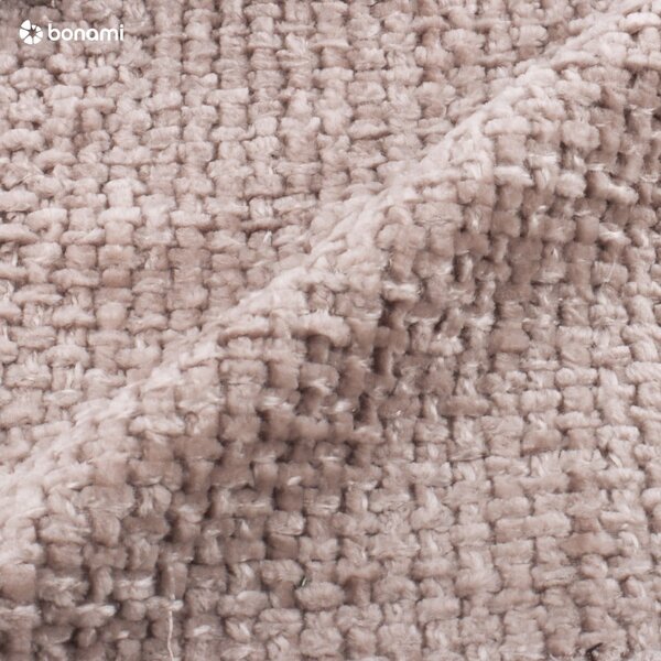 Bež tapecirani bračni krevet s prostorom za odlaganje s podnicom 180x200 cm Bellis – Micadoni Home