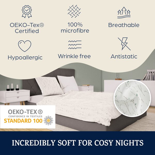 Sleepwise Soft Wonder Edition, posteljina, 200x200 cm, mikrofibra