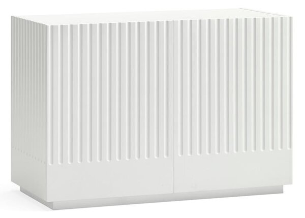 Bijela niska komoda 100x70 cm Doric – Teulat