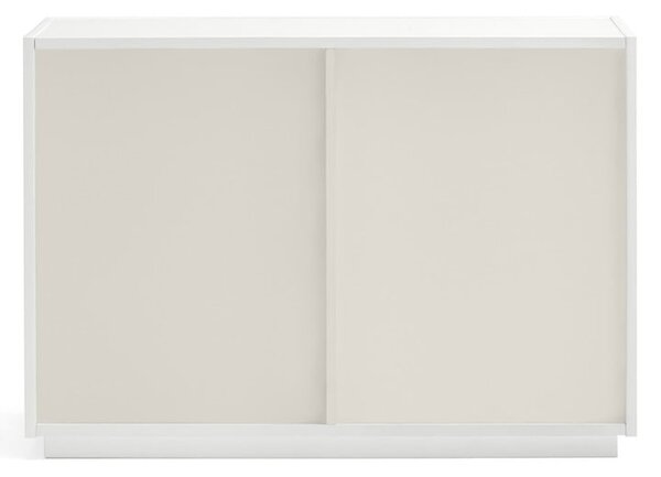 Bijela niska komoda 100x70 cm Doric – Teulat