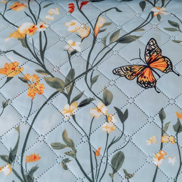 Prekrivač za krevet MONARCH WINGS, svijetloplavi Dimenzije: 170 x 210 cm