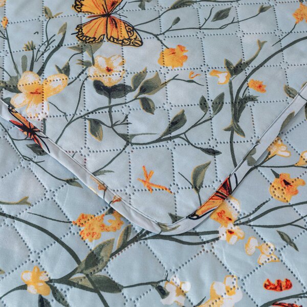 Prekrivač za krevet MONARCH WINGS, svijetloplavi Dimenzije: 170 x 210 cm
