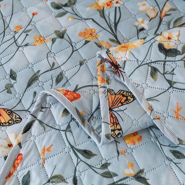 Prekrivač za krevet MONARCH WINGS, svijetloplavi Dimenzije: 170 x 210 cm