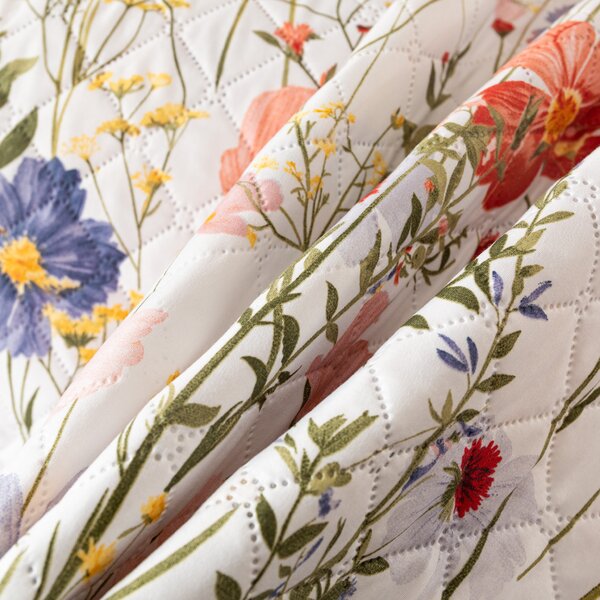 Prekrivač za krevet WILDFLOWERS, šaren Dimenzije: 170 x 210 cm