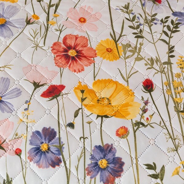 Prekrivač za krevet WILDFLOWERS, šaren Dimenzije: 170 x 210 cm