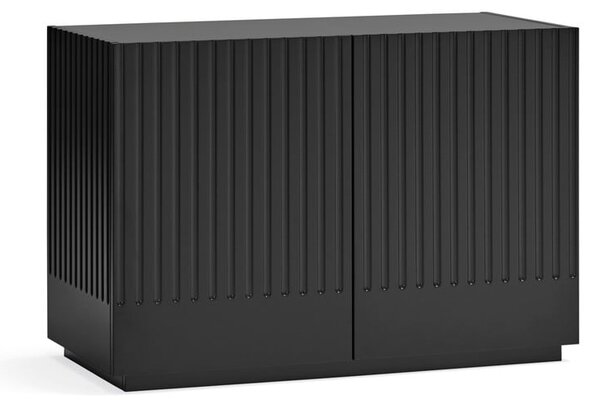 Crna niska komoda 100x70 cm Doric – Teulat