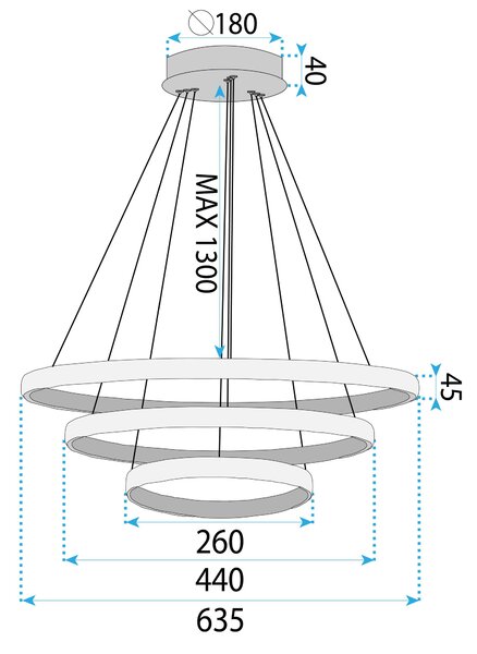 LED svijetiljka LHJ042-CP3 GOLD
