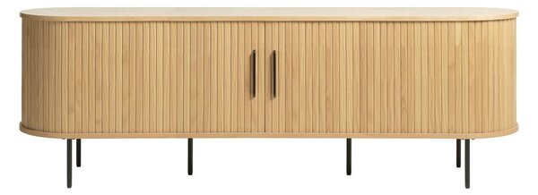 TV komoda u dekoru hrasta u prirodnoj boji 56x180 cm Nola – Unique Furniture