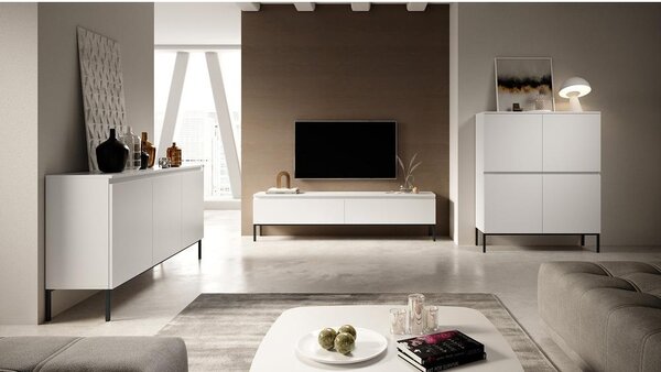 Ormarić Bennasi B3 (bijela + crna)
