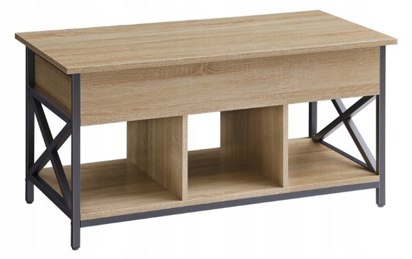 Konferencijski stolić TAYLOR SONOMA s izvlačnom pločom 100x50 cm